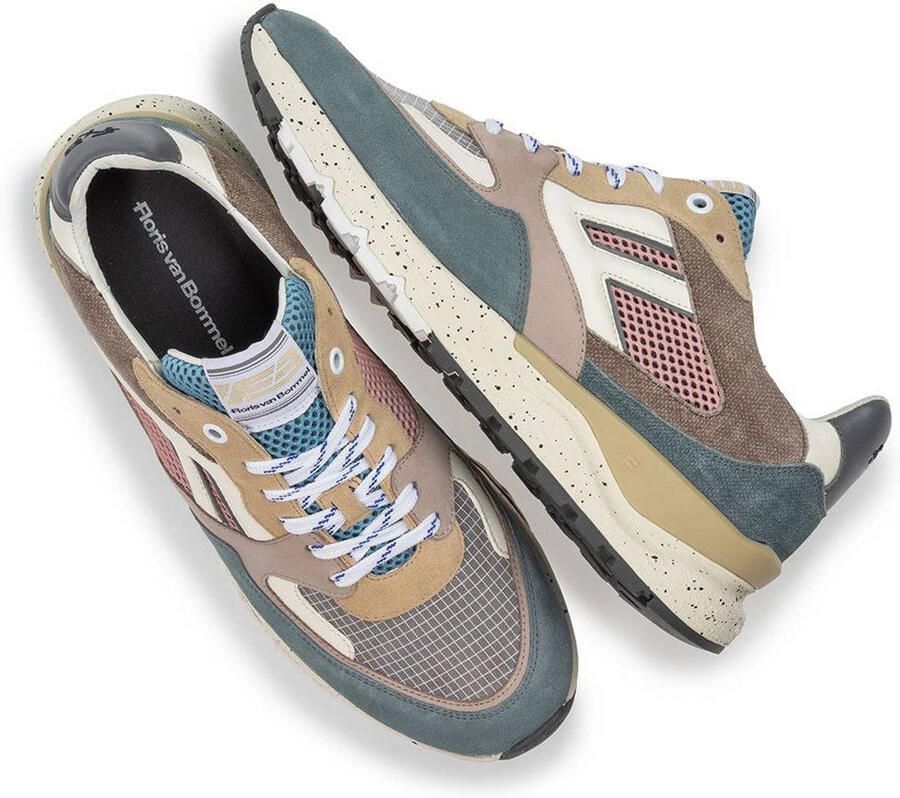 Floris van Bommel NOPPI~38.02~~~~~~~~~~~~~~~~~~~ Lage sneakersVrije tijdsschoenen sneakers Blauw - Foto 7
