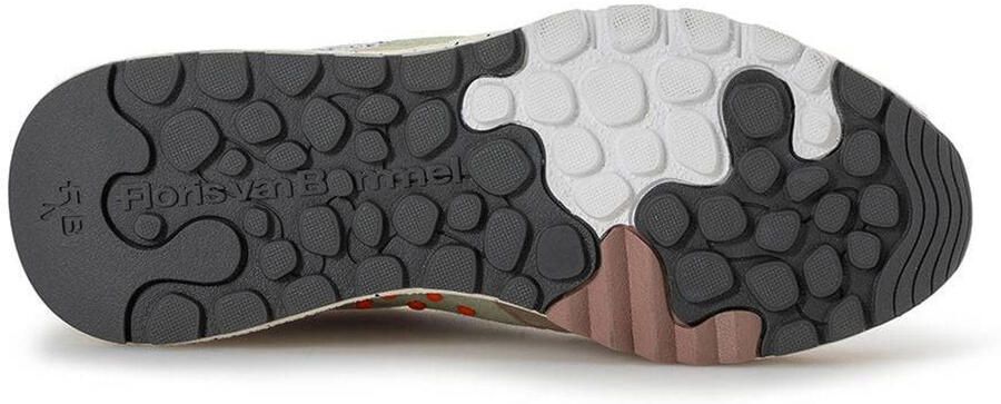 FLORIS VAN BOMMEL Lage Sneakers Heren Sfm-10154 De Treener Maat: 48⅔ Materiaal: Leer Kleur: Bruin - Foto 3