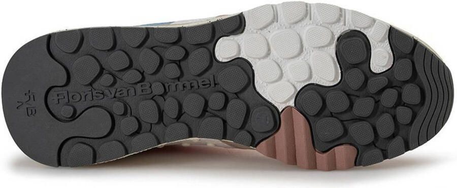 FLORIS VAN BOMMEL Lage Sneakers Heren Sfm-10243 De Treener Maat: 46⅔ Materiaal: Leer Kleur: Oranje - Foto 3