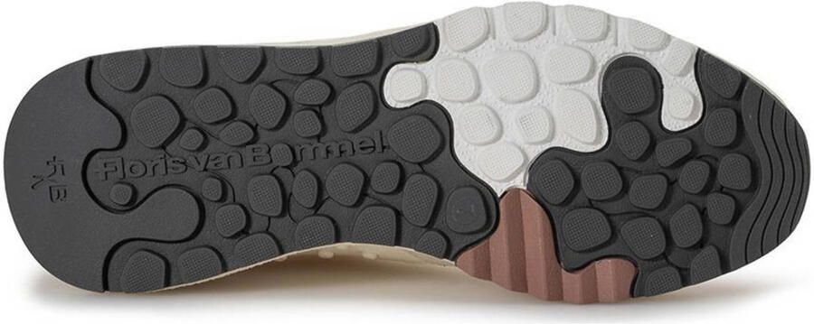 FLORIS VAN BOMMEL Lage Sneakers Heren Sfm-10243 De Treener Maat: 39⅓ Materiaal: Suède Kleur: Beige - Foto 3