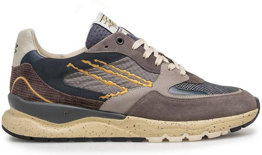 Floris van Bommel HEREN SNEAKERS GRIJS SFM-10243-31-01 DE TREENER 06.10-DARKGREY-G½