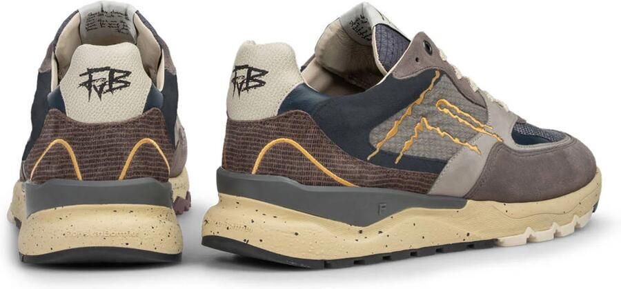 Floris van Bommel HEREN SNEAKERS GRIJS SFM-10243-31-01 DE TREENER 06.10-DARKGREY-G½ - Foto 2
