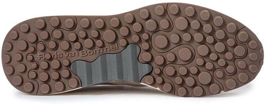 Floris van Bommel De Trikker 01.00 textiel sneakers lichtbruin - Foto 3