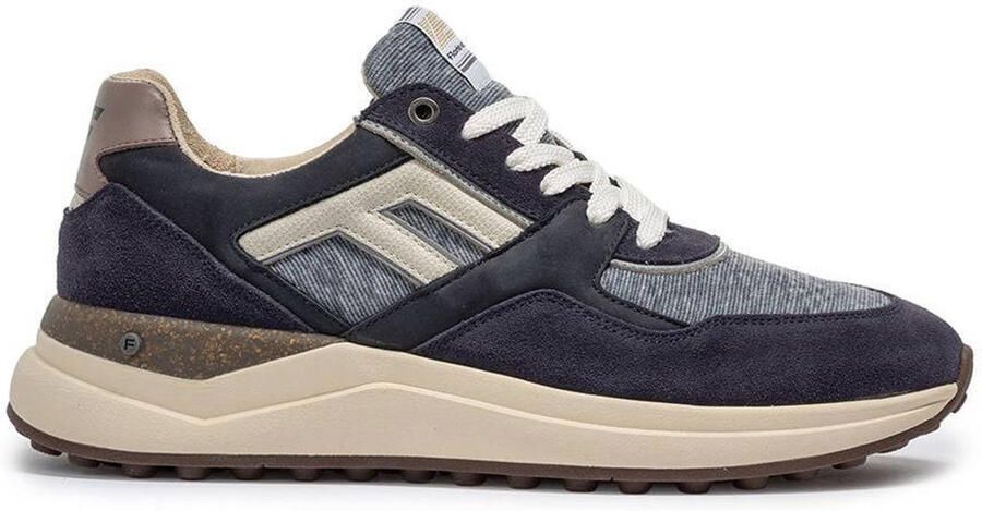 Floris van Bommel De Trikker 01.02 suède sneakers blauw