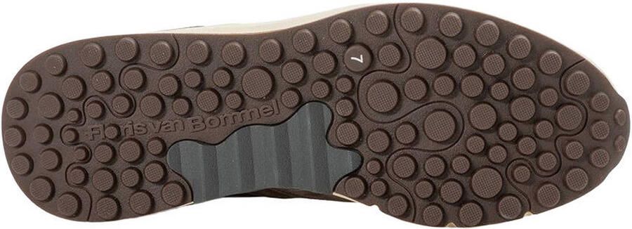 Floris van Bommel Sfm-10236 De Tikker Sneakers Textiel Heren Bruin - Foto 4