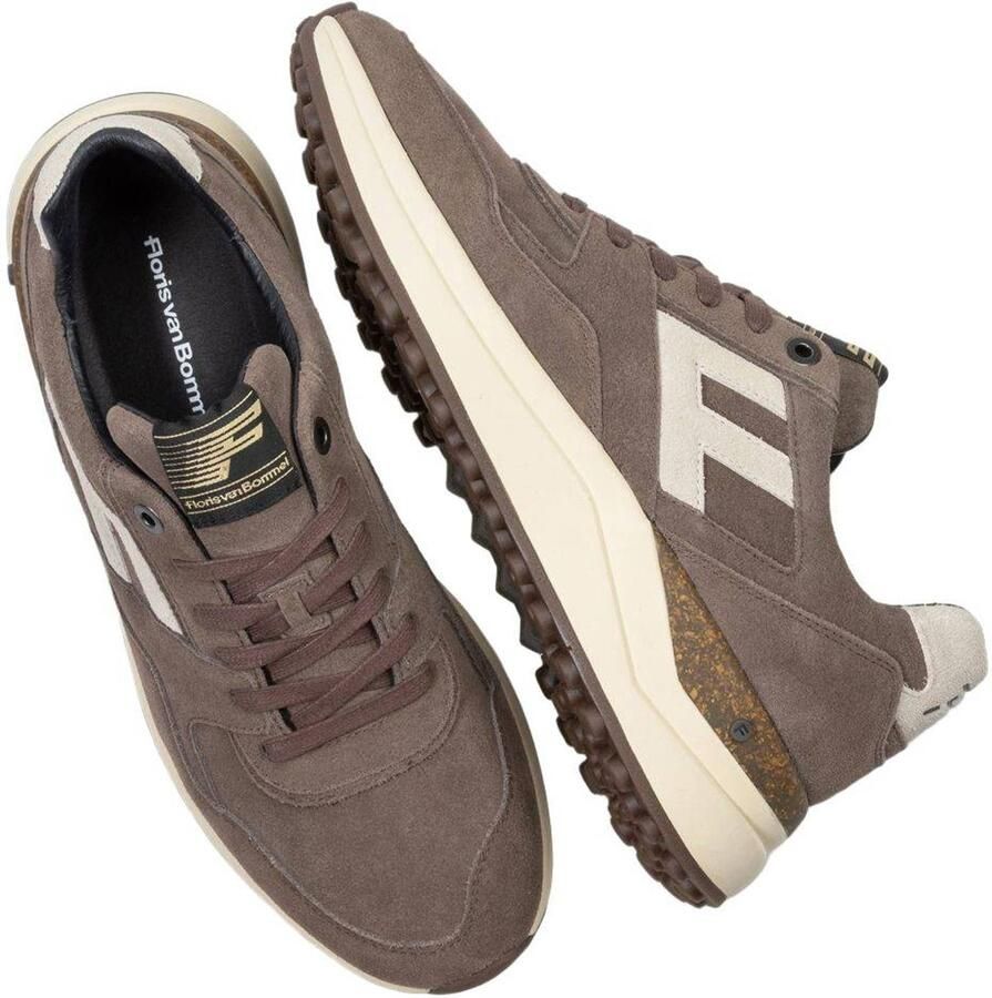 Floris van Bommel De Trikker 05.02 sneaker lever taupe 42.5 - Foto 4