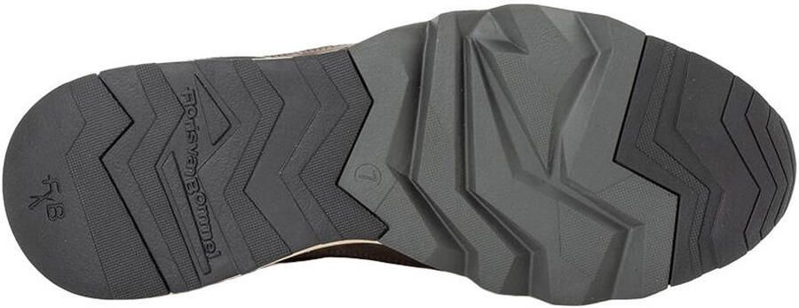 Floris van Bommel Sfm-10135 De Zager Sneakers Nubuck Heren Bruin - Foto 4