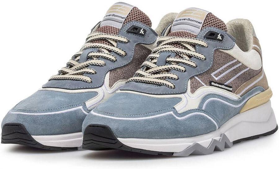 Floris van Bommel DE ZAGER 03.02 Lage sneakersVrije tijdsschoenen Heren sneakers Blauw - Foto 2