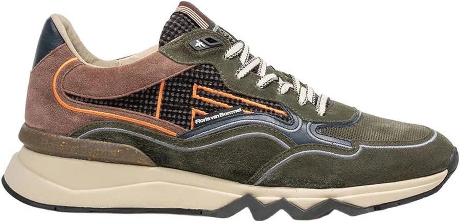 Floris van Bommel DE ZAGER 03.17 Lage sneakersVrije tijdsschoenen Heren sneakers Groen