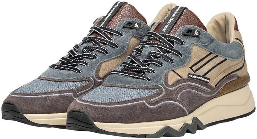 Floris van Bommel Sfm-10198 De Zager Sneakers Textiel Heren Multi - Foto 2