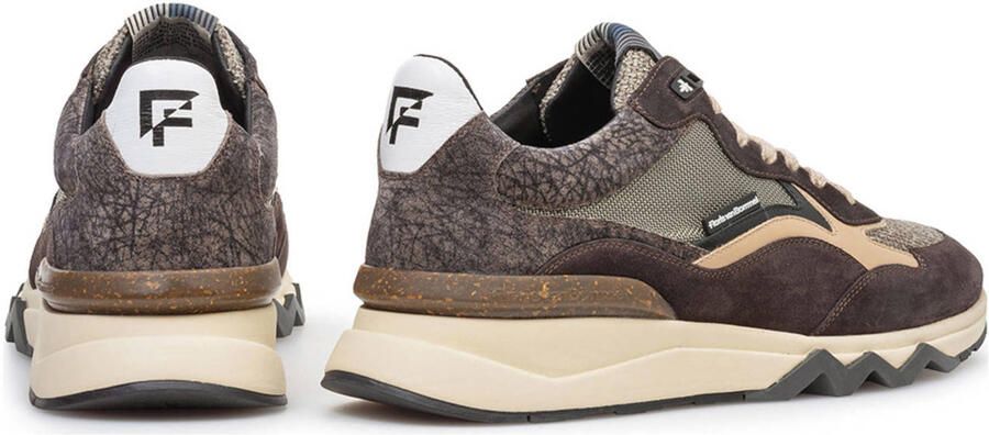 FLORIS VAN BOMMEL Lage Sneakers Heren Sfm-10172 De Gripper Maat: 39⅓ Materiaal: Nubuck Kleur: Grijs - Foto 7