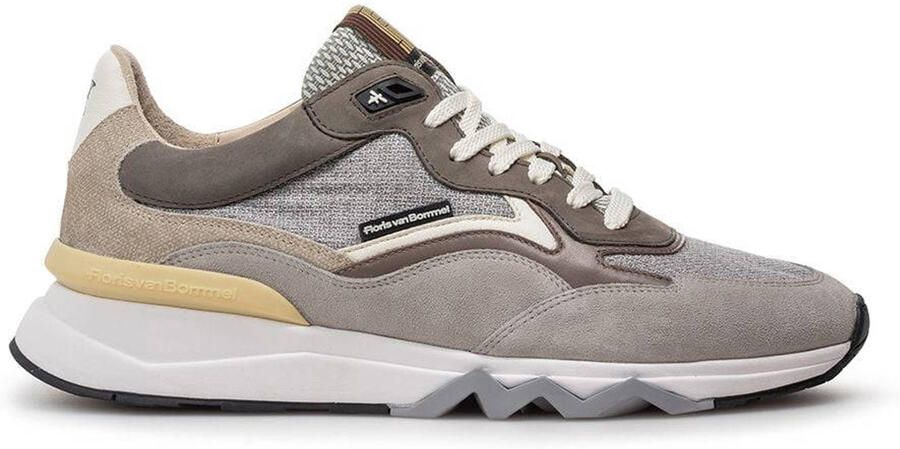 Floris van Bommel HEREN SNEAKERS GRIJS SFM-10178-32-02 DE ZAGER 05.29 LIGHTGREY G½
