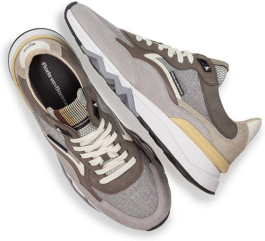 Floris van Bommel HEREN SNEAKERS GRIJS SFM-10178-32-02 DE ZAGER 05.29 LIGHTGREY G½ - Foto 2