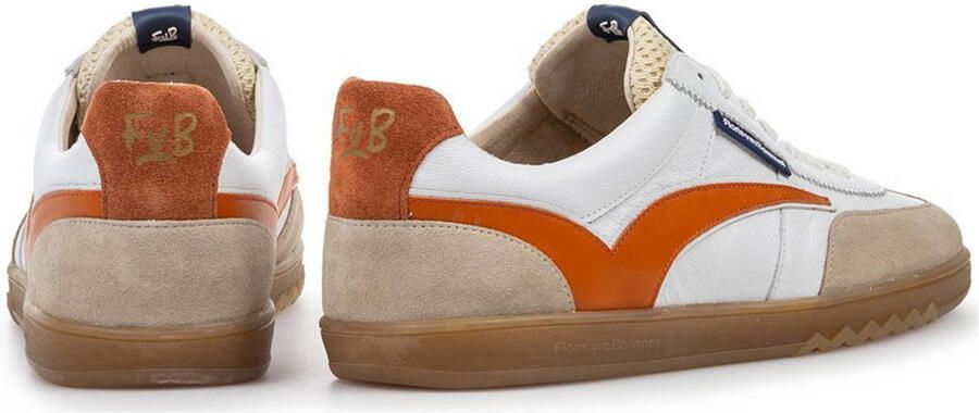 Floris van Bommel Sfm-10224 De Zaler Sneakers Leer Heren Wit - Foto 3