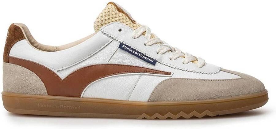 Floris van Bommel De Zaler 01.23 leren sneakers wit