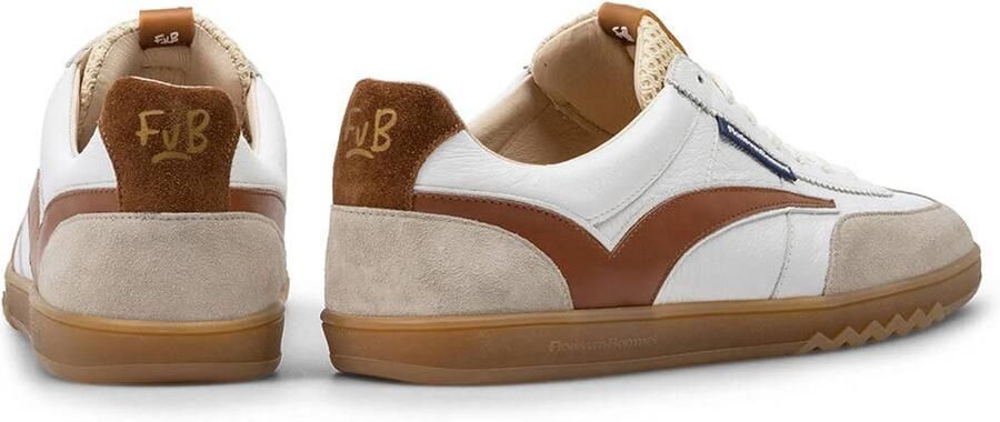 Floris van Bommel De Zaler 01.23 leren sneakers wit - Foto 3