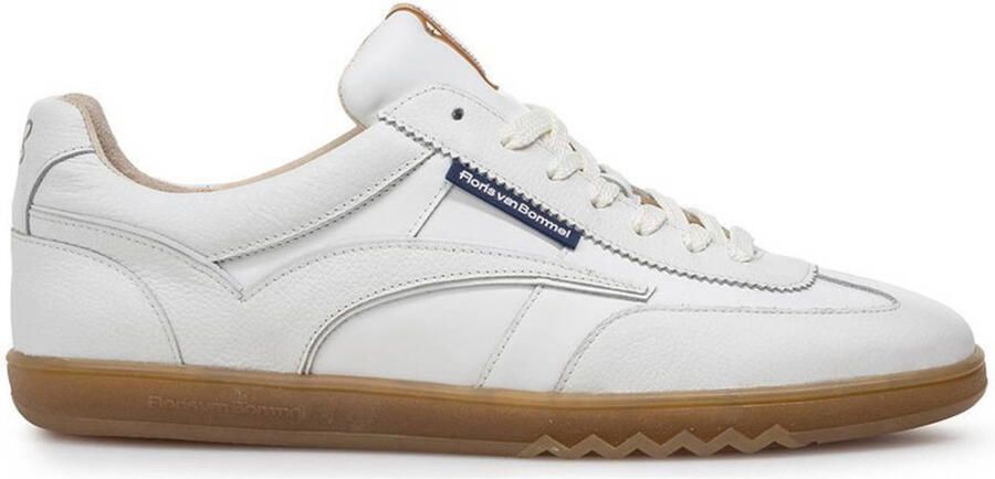 Floris van Bommel De Zaler 01.25 leren sneakers wit