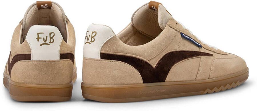 FLORIS VAN BOMMEL Lage Sneakers Heren Sfm-10224 De Zaler Suède Beige - Foto 3