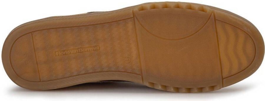FLORIS VAN BOMMEL Lage Sneakers Heren Sfm-10224 De Zaler Maat: 44⅔ Materiaal: Suède Kleur: Taupe - Foto 3