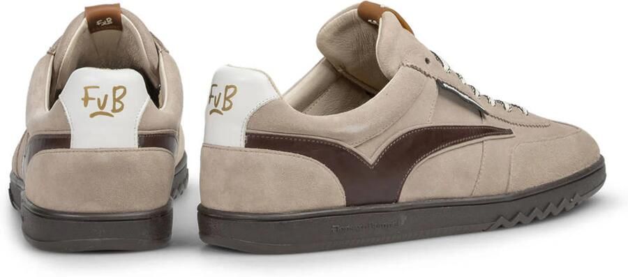 Floris van Bommel De Zaler 01.29 suède sneakers lichtbruin