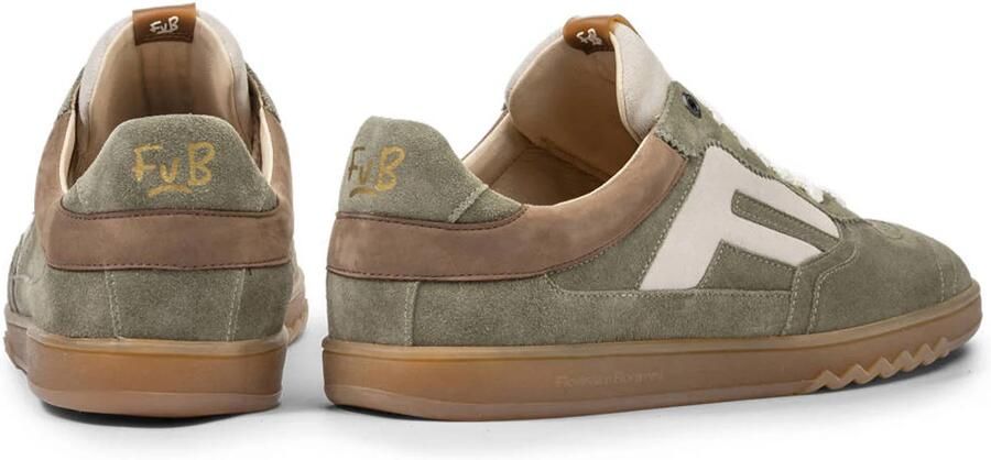 Floris van Bommel De Zaler 04.01 suède sneakers lichtgroen - Foto 2