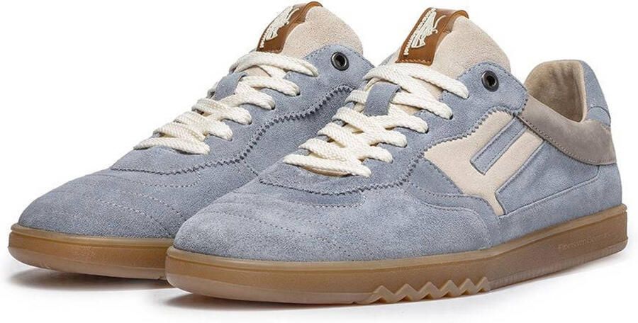 Floris van Bommel De Zaler 04.02 suède sneakers lichtblauw - Foto 2