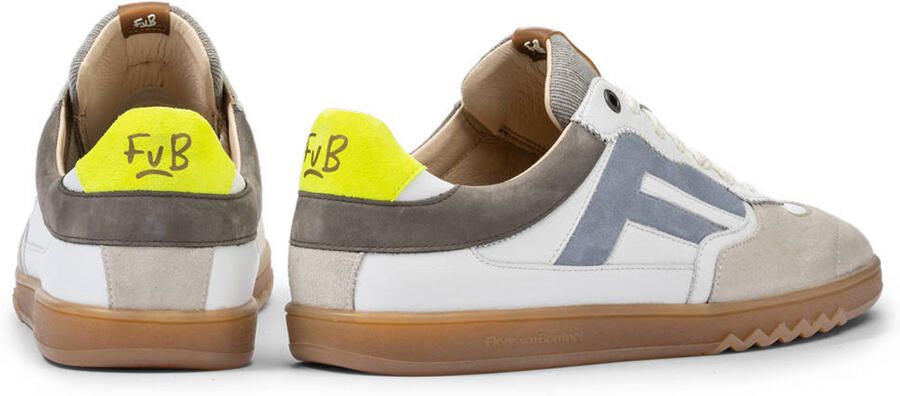 Floris van Bommel De Zaler 04.04 leren sneakers wit - Foto 3
