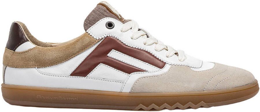 Floris van Bommel De Zaler 04.05 leren sneakers wit