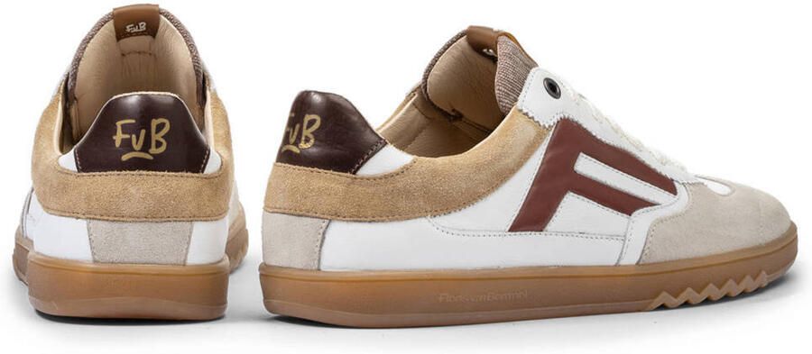Floris van Bommel De Zaler 04.05 leren sneakers wit - Foto 2