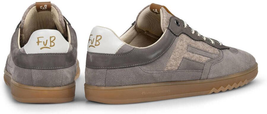 FLORIS VAN BOMMEL Lage Sneakers Heren Sfm-10233 De Zaler 40⅔ Textiel Grijs - Foto 3