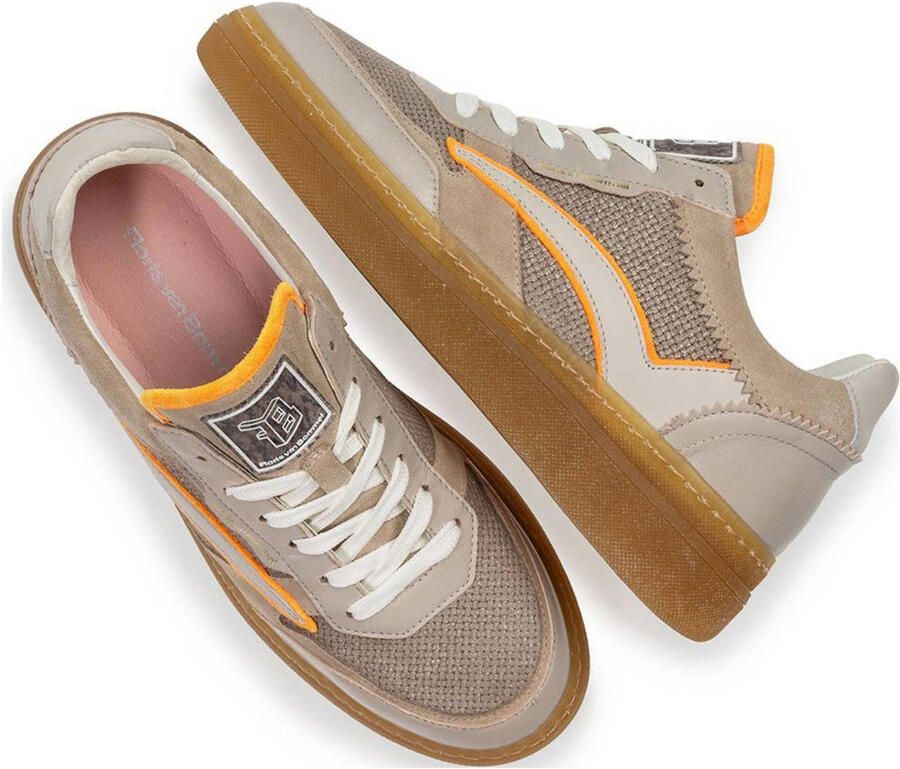 Floris van Bommel Fygi 01.02 suède sneakers taupe - Foto 2
