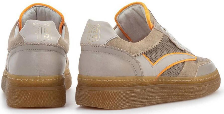 Floris van Bommel Fygi 01.02 suède sneakers taupe - Foto 3