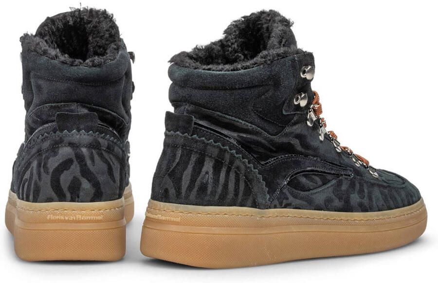 Floris van Bommel Fygi suède sneakers zwart - Foto 2