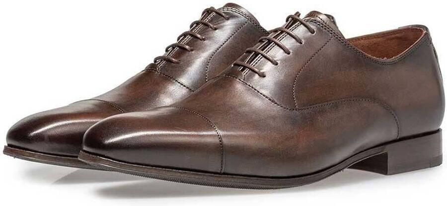 Floris van bommel Gilli 01.01 Dark Brown G+ Wijdte Veterschoenen - Foto 3