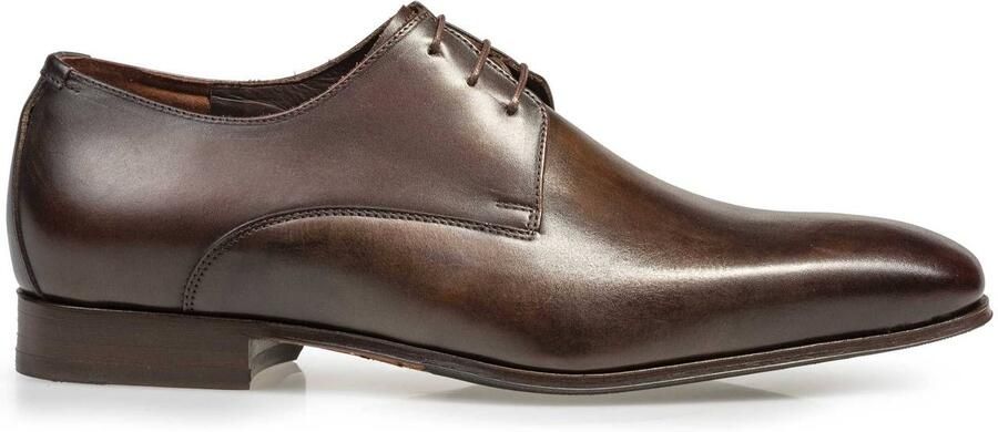 Floris van bommel Gilli 02.01 Dark Brown G+ Wijdte Veterschoenen