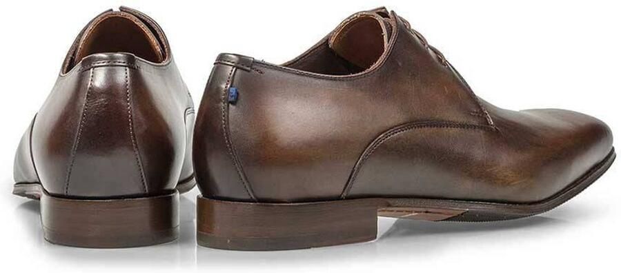Floris van bommel Gilli 02.01 Dark Brown G+ Wijdte Veterschoenen - Foto 3