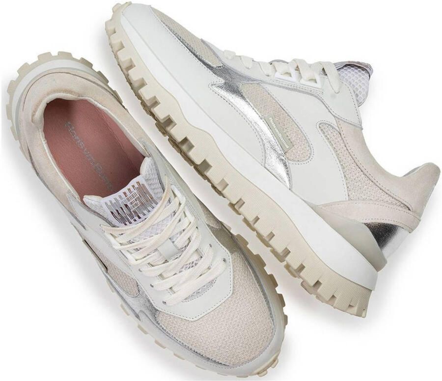 Floris van Bommel Grommi 03.05 leren sneakers wit - Foto 2
