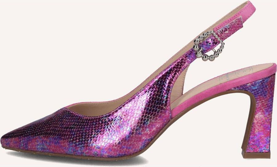 FLORIS VAN BOMMEL Slingbacks Dames Sfw-20055 Giuli Maat: 36 Materiaal: Suède Kleur: Roze - Foto 6