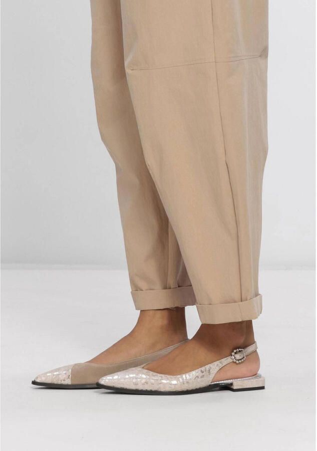 FLORIS VAN BOMMEL Slingbacks Dames Sfw-40055 Gynni Maat: 38 Materiaal: Ponyhair Kleur: Beige - Foto 6