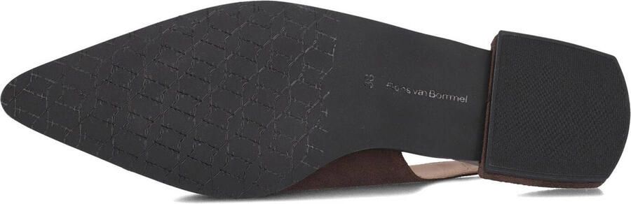 FLORIS VAN BOMMEL Slingbacks Dames Sfw-40055 Gynni Textiel Taupe - Foto 2