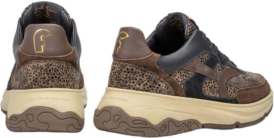 Floris van Bommel Sneakers laag 'Holli 01' bruin antraciet zwart - Foto 5
