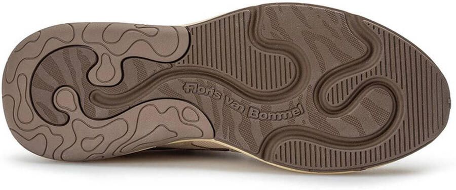 Floris van Bommel Holli suède sneakers taupe - Foto 3