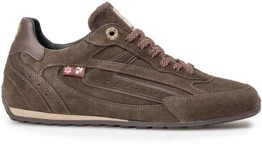 Floris van Bommel Illvi suède sneakers donkerbruin