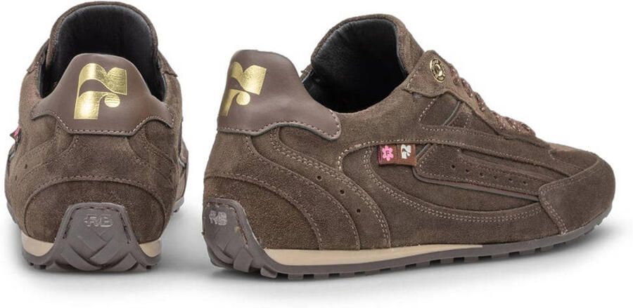 Floris van Bommel Illvi suède sneakers donkerbruin - Foto 3