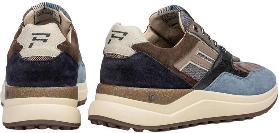 Floris van Bommel leren sneakers blauw - Foto 3