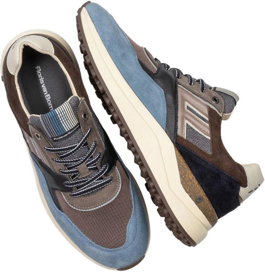 Floris van Bommel leren sneakers blauw - Foto 2