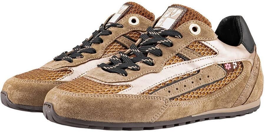 Floris van Bommel ILLVI 01.02 Lage sneakers Dames sneakers Wit beige - Foto 2