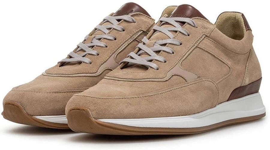 Floris van Bommel Libra 05.23 suède sneakers naturel - Foto 2