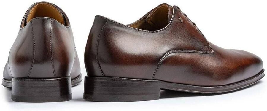 Floris van Bommel Matra 01.03 leren veterschoenen donkerbruin - Foto 2