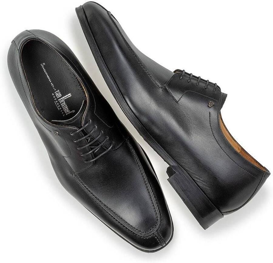 Floris van Bommel Matra 04.02 leren veterschoenen zwart - Foto 3